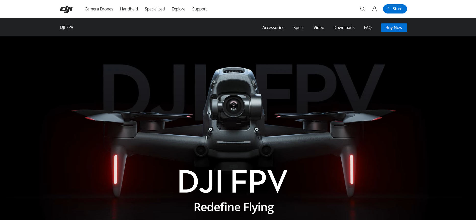 DJI FPV drones