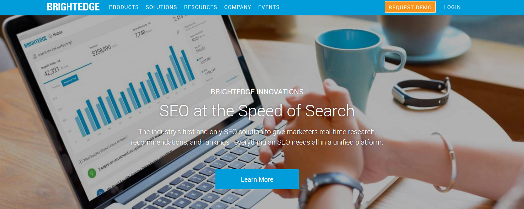 Brightedge - Best for monitoring search engine rankings