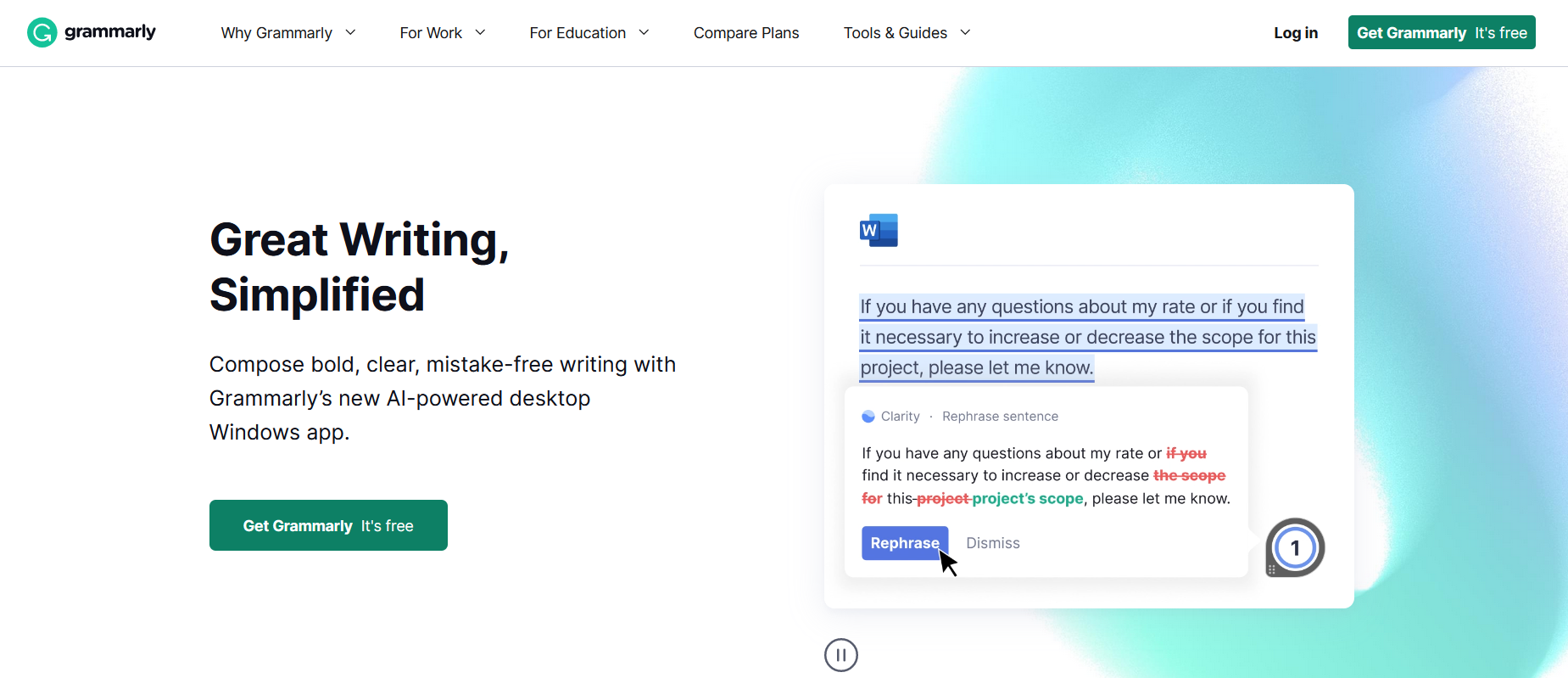 free content writing tool