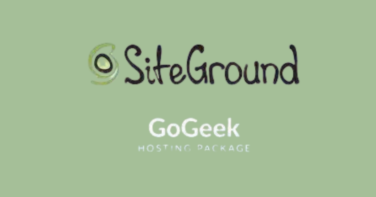 GoGeek Hosting Package