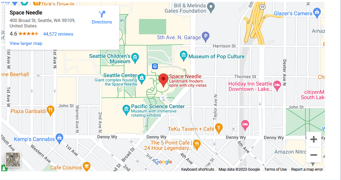 google maps listings