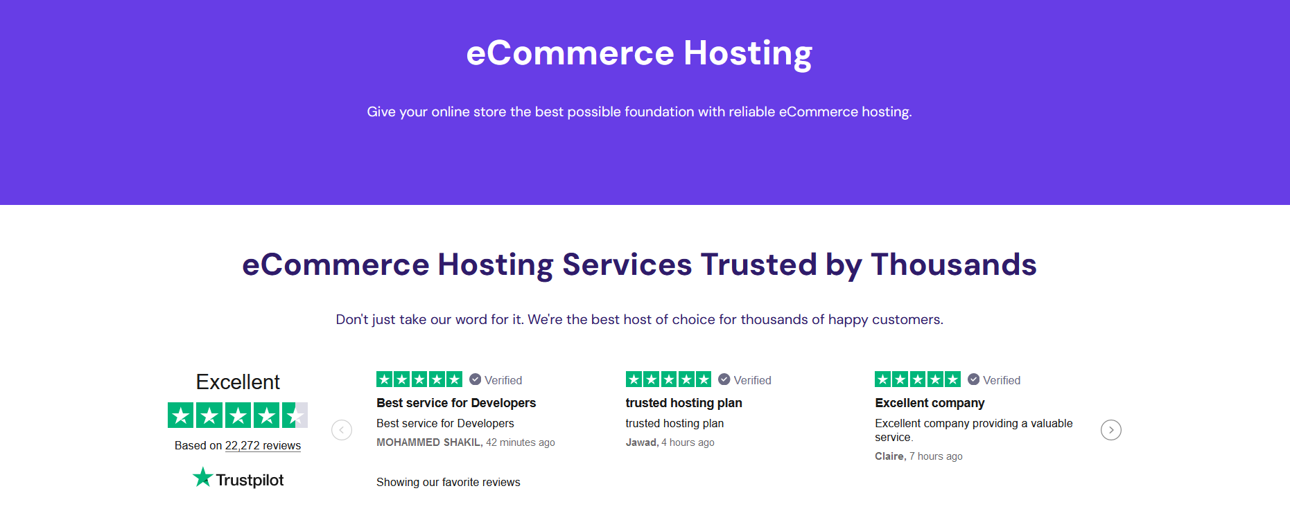 premium ecommerce hosting like no other hosting provider