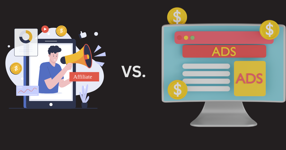 google adsense vs affiliate marketing