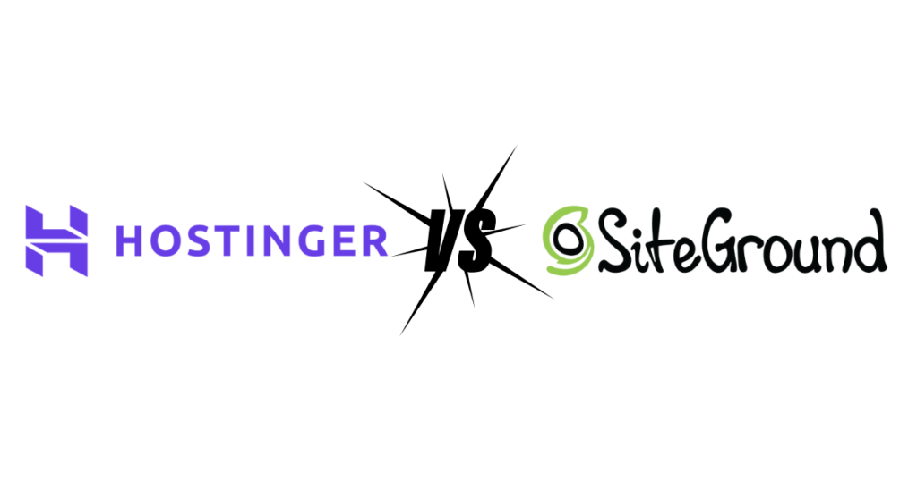 hostinger vs siteground