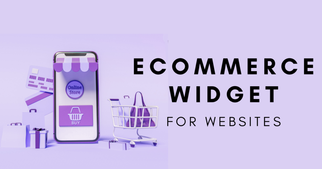 ecommerce widget for website