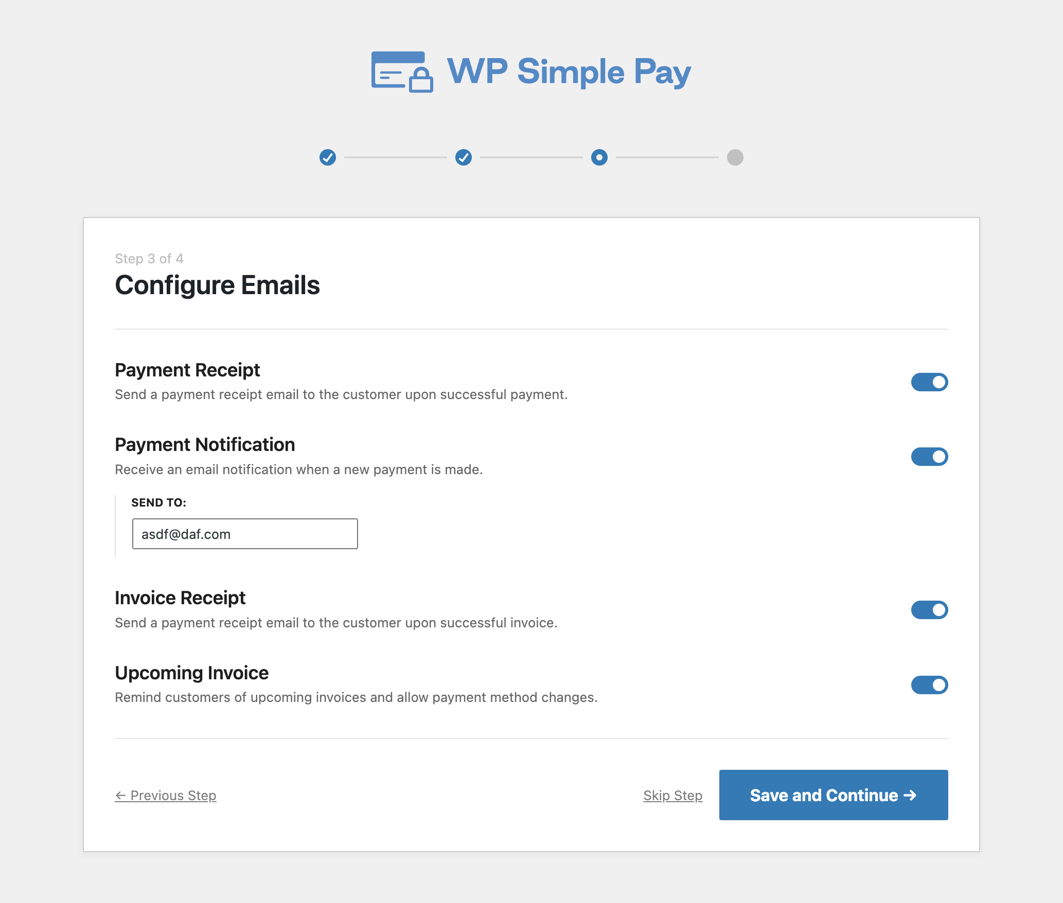 install wp simple pay