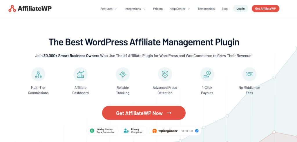 affiliatewp wordpress affiliate plugin