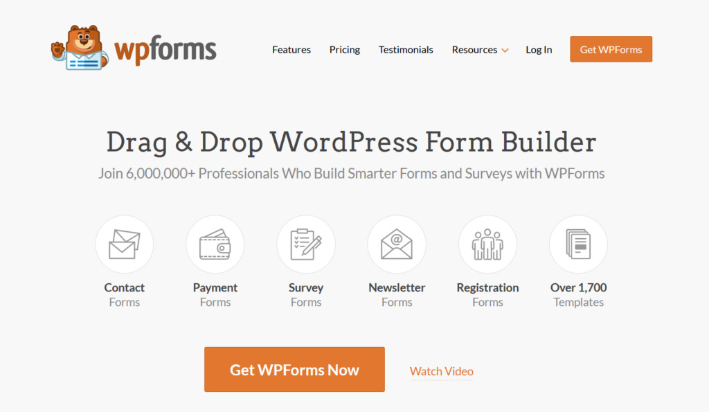 wpforms wordpress forms plugin