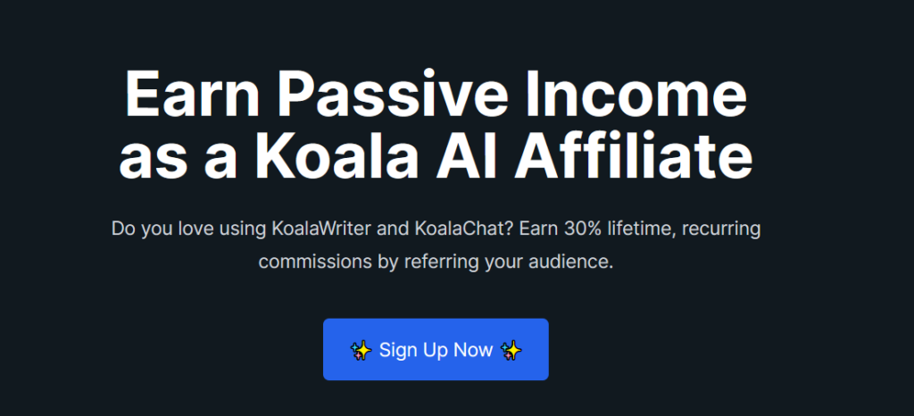 koala writer affiliate program