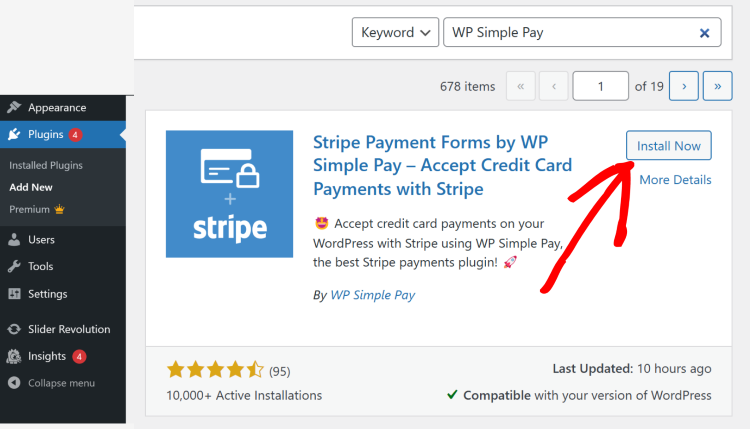 use wp simple pay