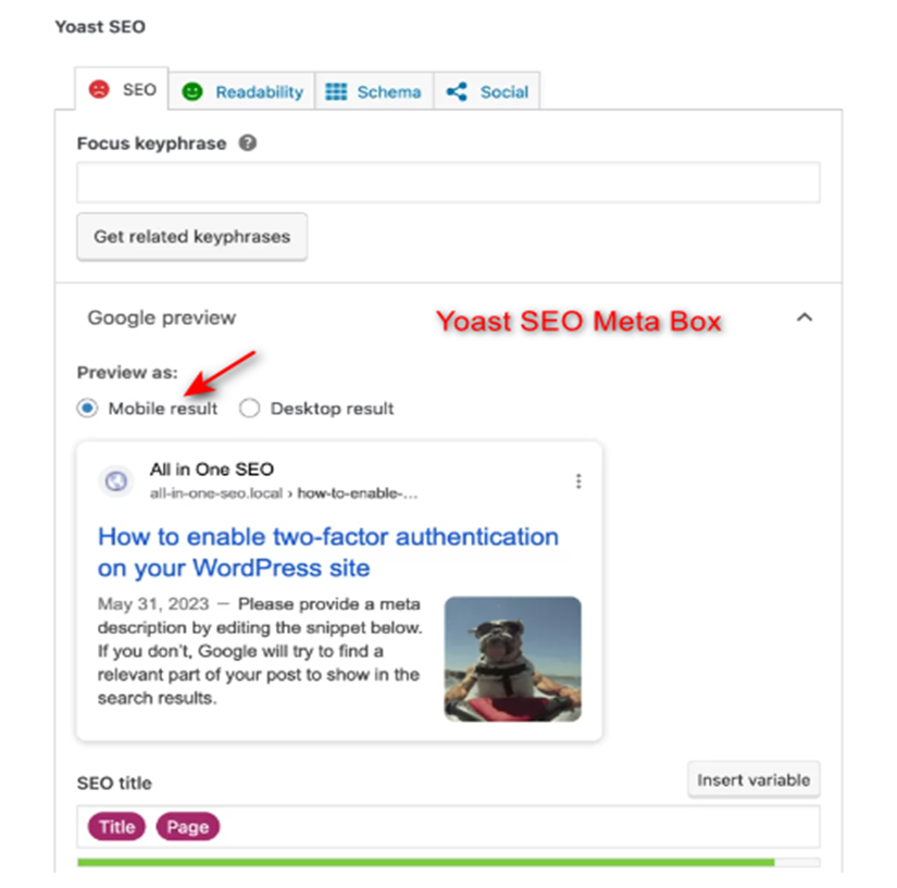 Yoast SEO